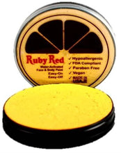 Load image into Gallery viewer, Ruby Red Face Paint- Pearl Yellow
