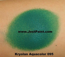 Load image into Gallery viewer, Kryolan Face Paint Aquacolor - 095 (Dark Green) - 30ml
