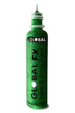 Load image into Gallery viewer, Global FX Face Painting Glitter Gel - Emerald Green 36ml/1.2oz
