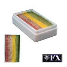 Load image into Gallery viewer, DFX Face Paint Rainbow Cake - Small Spice Wreck (RS30-30) 30gr #30
