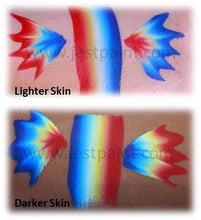 Load image into Gallery viewer, DFX Face Paint Rainbow Cake - Small Sun Down (RS30-35) 30gr #35
