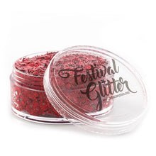 Load image into Gallery viewer, Festival Glitter - Chunky Glitter Gel - Cherry Bomb -   1.5 oz
