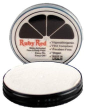 Load image into Gallery viewer, Ruby Red Face Paint - Pearl White
