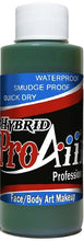 Load image into Gallery viewer, ProAiir Alcohol Based Hybrid Airbrush Body Paint 2oz - Green
