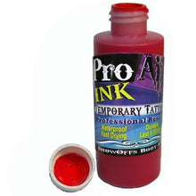 Load image into Gallery viewer, ProAiir Alcohol Based Hybrid Airbrush Body Paint 2oz - Blood Red
