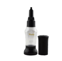 Load image into Gallery viewer, Empty Ybody Glitter Poof Squeeze Bottle (Black Cap and Base)
