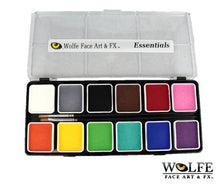 Load image into Gallery viewer, Wolfe FX Face Paint -  Small 12 Color Essential Palette

