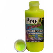 Load image into Gallery viewer, ProAiir Alcohol Based Hybrid Airbrush Paint 2oz - Flo Yellow (UV/Neon)
