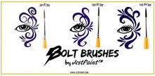 Load image into Gallery viewer, BOLT Face Painting Brushes by Jest Paint - FIRM Liner #3
