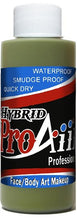 Load image into Gallery viewer, ProAiir Alcohol Based Hybrid Airbrush Body Paint 2oz - Swamp Moss / Zombie
