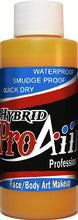 Load image into Gallery viewer, ProAiir Alcohol Based Hybrid Airbrush Body Paint 2oz - Yolk Yellow

