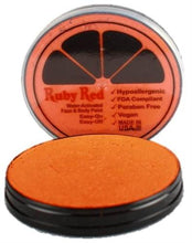 Load image into Gallery viewer, Ruby Red Face Paint - Pearl Orange
