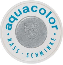 Load image into Gallery viewer, Kryolan Face Paint  Aquacolor - Metallic Silver Blue - 2oz/60gr
