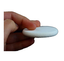 Load image into Gallery viewer, Makeup White Disc Sponge with Buffed Edges

