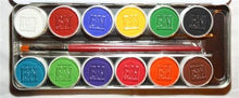 Load image into Gallery viewer, Ben Nye MagiCake Aqua Paint - 12 Color Palette
