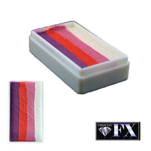 Load image into Gallery viewer, DFX Face Paint Rainbow Cake - Small Lala Land (RS30-15) 30gr #15
