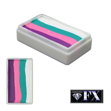 Load image into Gallery viewer, DFX Face Paint Rainbow Cake - Small Twisted Pastels (RS30-33) 30gr #33

