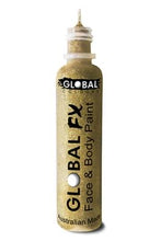 Load image into Gallery viewer, Global FX Face Painting Glitter Gel - Soft Gold 36ml/1.2oz
