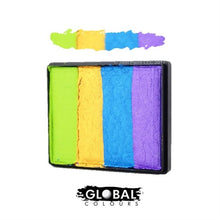 Load image into Gallery viewer, Global Body Art Face Paint  - Rainbow Cake French Quarter 50gr
