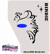 Load image into Gallery viewer, Stencil Eyes / Profiles - Face Painting Stencil - Birdie
