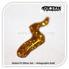 Load image into Gallery viewer, Global FX Face Painting Glitter Gel - Gold 36ml/1.2oz
