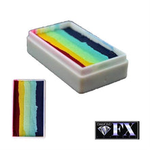 Load image into Gallery viewer, DFX Face Paint Rainbow Cake - Small Sun Down (RS30-35) 30gr #35
