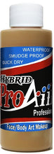 Load image into Gallery viewer, ProAiir Alcohol -Based Hybrid Airbrush Body Paint 2oz - Warm Flesh / Zombie
