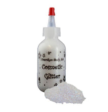 Load image into Gallery viewer, Amerikan Body Art | Face Painting Glitter Poof - Large Holographic Sparkle White (2oz)
