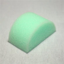 Load image into Gallery viewer, Always Wicked Art - DISCONTINUED - Small Green Face Painting Sponge - 1 Half
