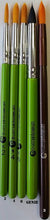 Load image into Gallery viewer, Cameleon Face Painting Brush - Round #2 (short green handle)
