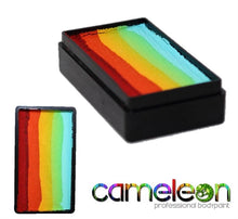 Load image into Gallery viewer, Cameleon Face Paint ColorBlock - Rainbow WOW 30gr
