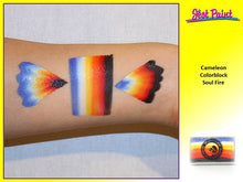 Load image into Gallery viewer, Cameleon Face Paint ColorBlock - Soul Fire 30gr
