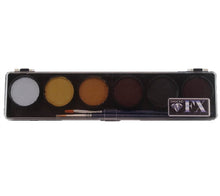 Load image into Gallery viewer, Diamond FX Face Paint - 6 Color Zombie/Monster Palette
