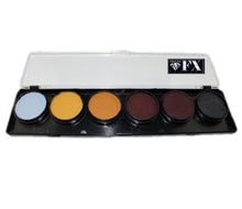Load image into Gallery viewer, Diamond FX Face Paint - 6 Color Zombie/Monster Palette
