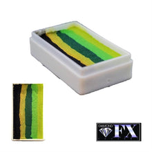 Load image into Gallery viewer, DFX Face Paint Rainbow Cake - Small Cucumber Rage (RS30-3) 30gr #3
