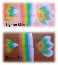 Load image into Gallery viewer, DFX Face Paint Rainbow Cake -Small Blurred Lines (RS30-4) 30gr #4
