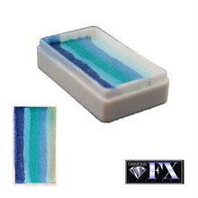 Load image into Gallery viewer, DFX Face Paint Rainbow Cake - Small Blueberry Hill (RS30-11) 30gr #11
