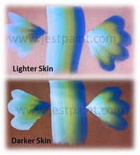 Load image into Gallery viewer, DFX Face Paint Rainbow Cake - Small Beach Front 30gr
