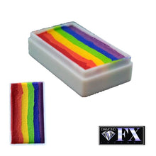 Load image into Gallery viewer, DFX Face Paint Rainbow Cake - Small Flabbergasted (RS30-5) 30gr #5
