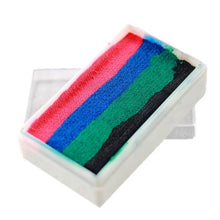 Load image into Gallery viewer, DFX Face Paint Rainbow Cake - Small Oriental Times 30gr
