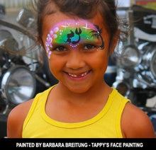 Load image into Gallery viewer, Diva Stencils | Face Painting Stencil | Mermaid #2 (00013)
