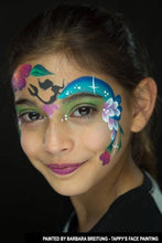 Load image into Gallery viewer, Diva Stencils | Face Painting Stencil | Mermaid #2 (00013)
