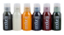 Load image into Gallery viewer, Endura Alcohol-Based Airbrush Body Paint - 6 Color Primary Kit - 1oz Bottles
