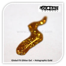 Load image into Gallery viewer, Global FX Face Painting Glitter Gel - Gold 36ml/1.2oz
