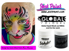 Load image into Gallery viewer, Global Body Art Face Paint - Liquid White 45ml
