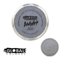 Load image into Gallery viewer, Global Body Art Face Paint - Metallic Silver 32gr
