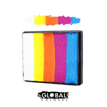 Load image into Gallery viewer, Global Body Art Face Paint  - Rainbow Cake Maui 50gr
