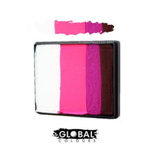 Load image into Gallery viewer, Global Body Art Face Paint - Rainbow Cake Norway 50gr
