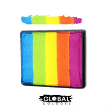 Load image into Gallery viewer, Global Body Art Face Paint - Rainbow Cake New Delhi 50gr
