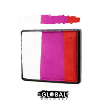 Load image into Gallery viewer, Global Body Art Face Paint - Rainbow Cake Japan 50gr
